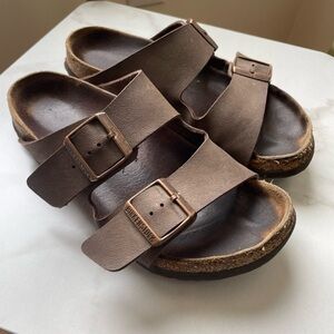 Birkenstock EU38 Size 7-7.5 Women’s used Arizona Habana Leather Sandals